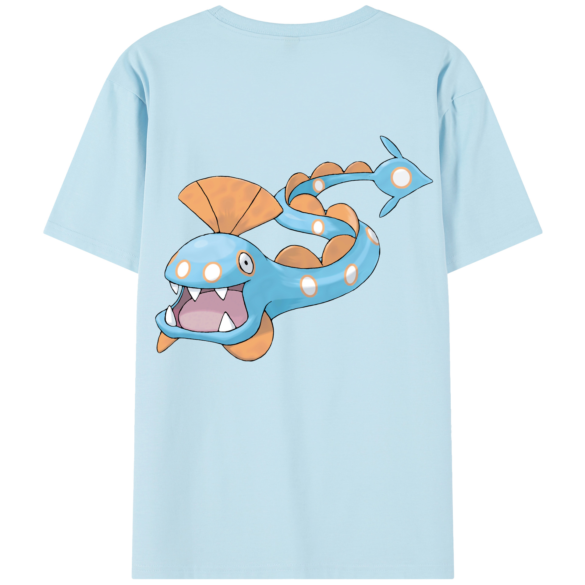 （画像用） ポケットモンスター Pokémon 綿100％半袖Tシャツ（背面プリント）